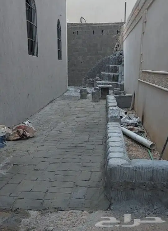 نحت اسمنت ديكور شلالات أحواض زراعه تنسيق نوافير مؤسسة العبر 4