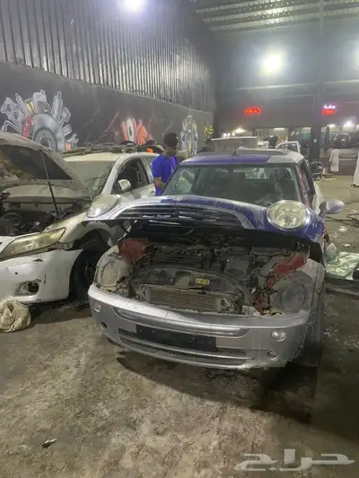 منى كوبر 2006 جميع القطع للبيع ماشي 65 الف ماعدا الجربوكس 4