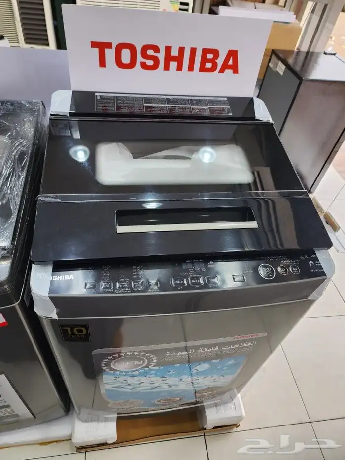 وصل حديث غسالات توشيبا اتوماتيك فتحة علوي استيل 6