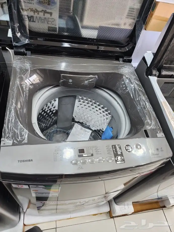 وصل حديث غسالات توشيبا اتوماتيك فتحة علوي استيل 3