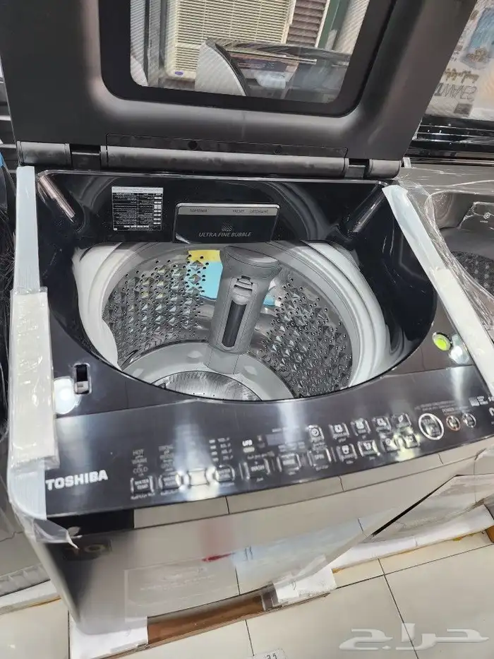 وصل حديث غسالات توشيبا اتوماتيك فتحة علوي استيل 0