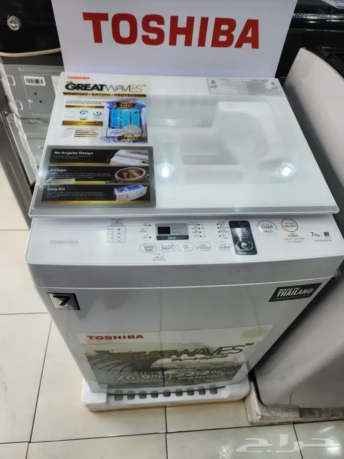 وصل حديث غسالات توشيبا اتوماتيك فتحة علوي استيل 4