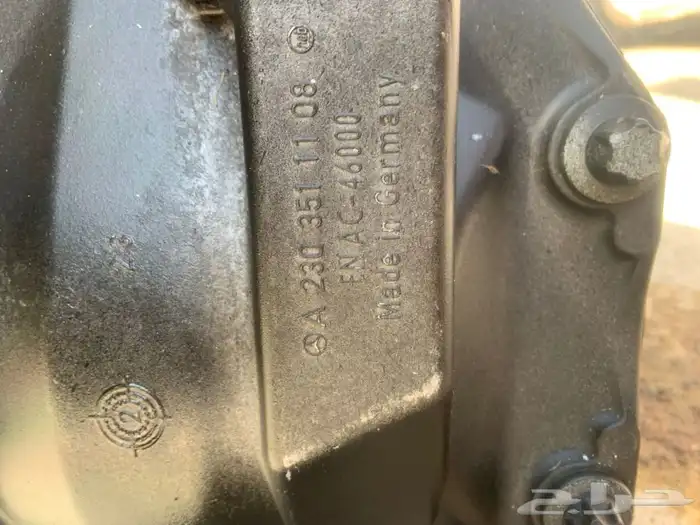 دفرنس خلفي مرسيدس E350 موديل 2005 1