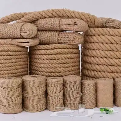 حبال نايلون خيش قطن جميع المقاسات 22