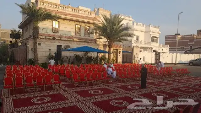 تاجير كراسي تنظيم مراسم العزاء 4