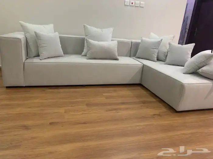 كنب امريكي مودرن جودة -ضمان خشب-اسفنج طقم L جاهز خلال5 ايام 40