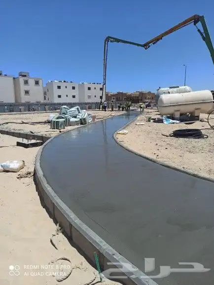 اعمال ارضيات الكافي والخرسانة ومايكرو سمنت بردورات انترلوك 21