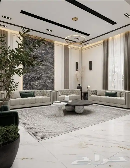 تصميم داخلي وخارجي اشراف تنفيذ مهندس لبناني خبرة 25 سنة 47