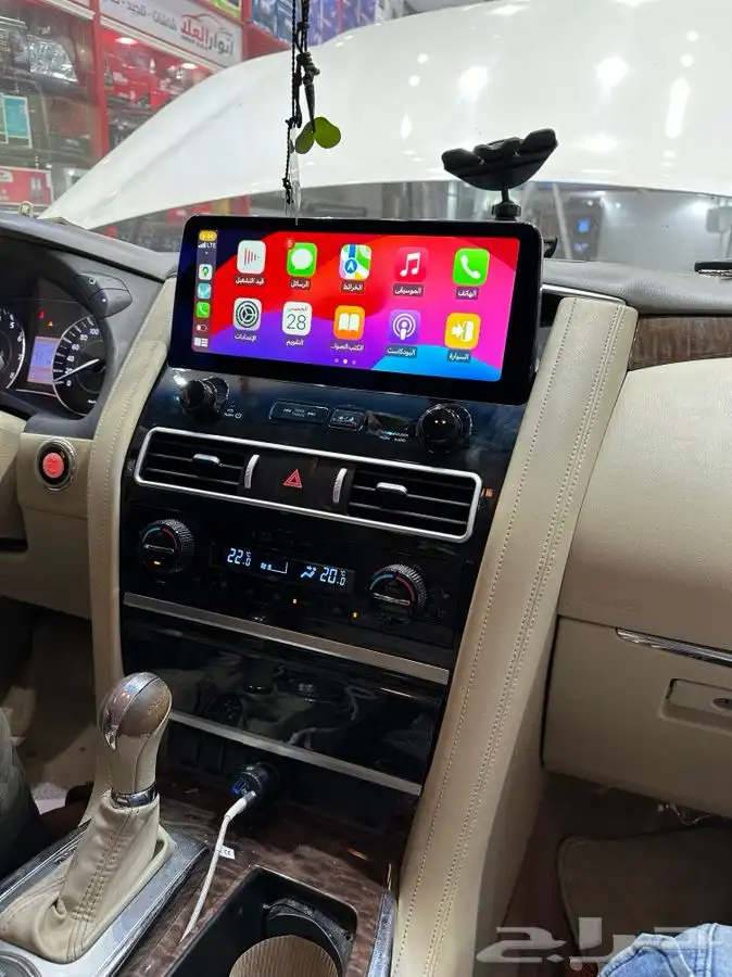 شاشه نيسان باترول شكل 2023 بدون تجريح 7