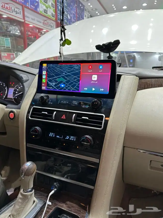 شاشه نيسان باترول شكل 2023 بدون تجريح 6