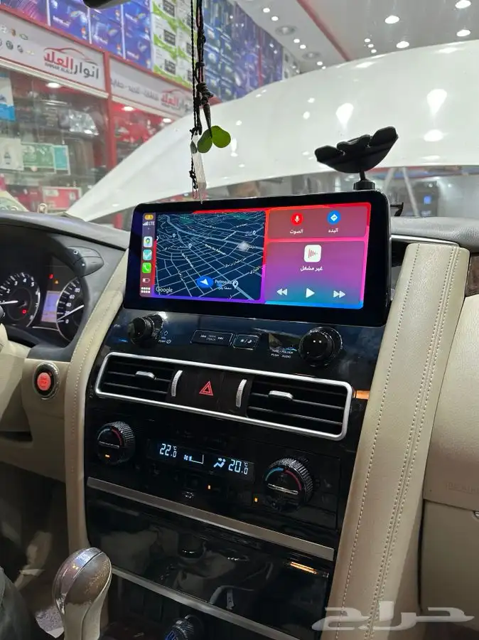 شاشه نيسان باترول شكل 2023 بدون تجريح 5
