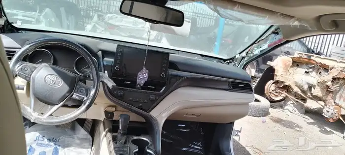 تشليح كامري 2023 قراندي مصدوم قطع غيار 4