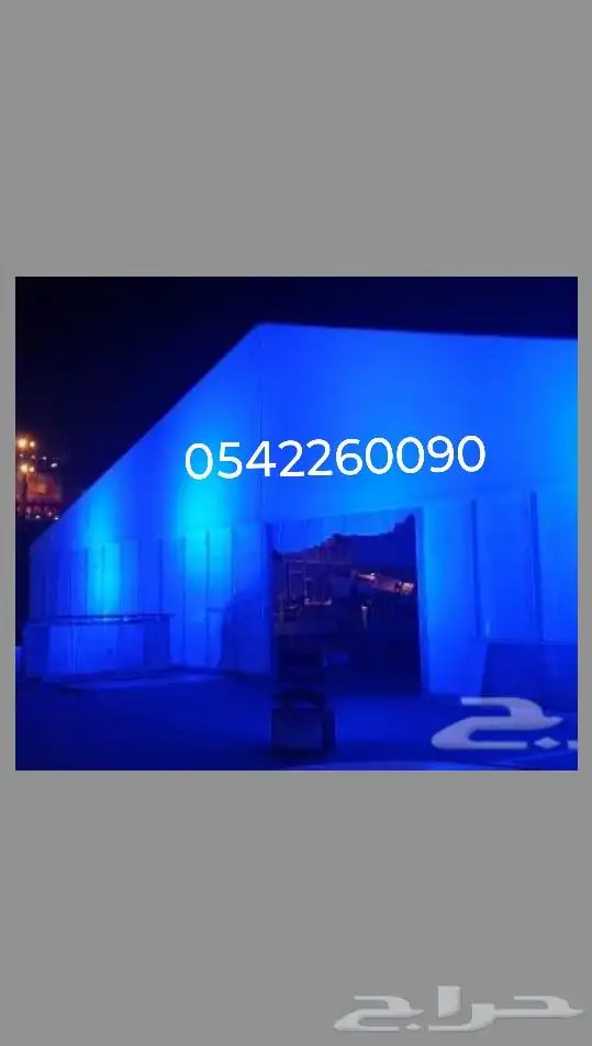 خيام أوربية للإيجار 0