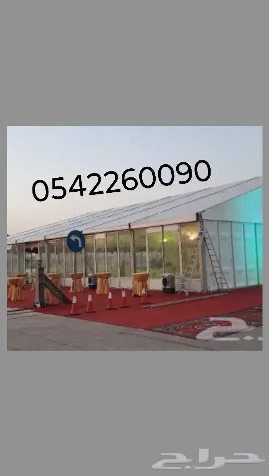 خيام أوربية للإيجار 1