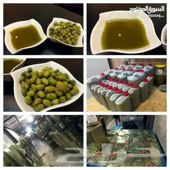 زيت زيتون فلسطيني معصور على البارد وجديد الموسم 14