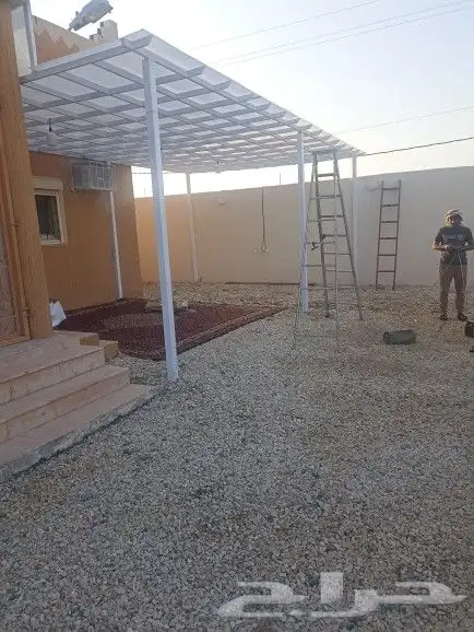 مظلات سواتر جلسات مواقف سيارات هناجر 1