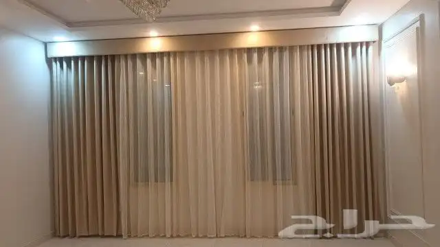 تفصيل وتركيب ستاير ويفي أمريكي شيفون عازل بلاك اوت رول منازل 24