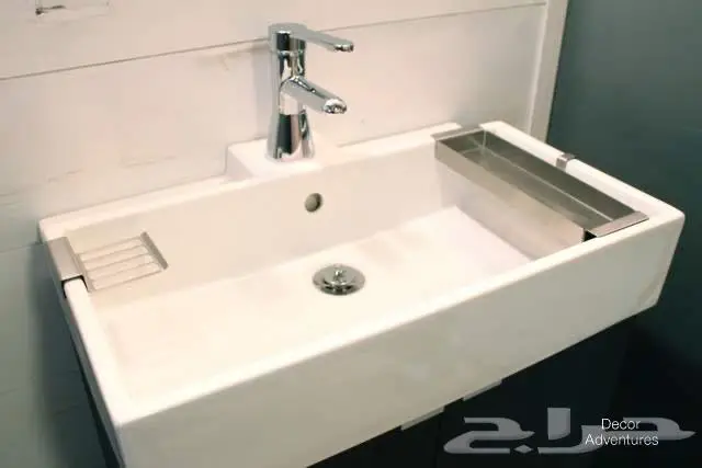 حوض و خزانة كاملة فوق وتحت بدون الخلاط من ايكيا للبيع 1