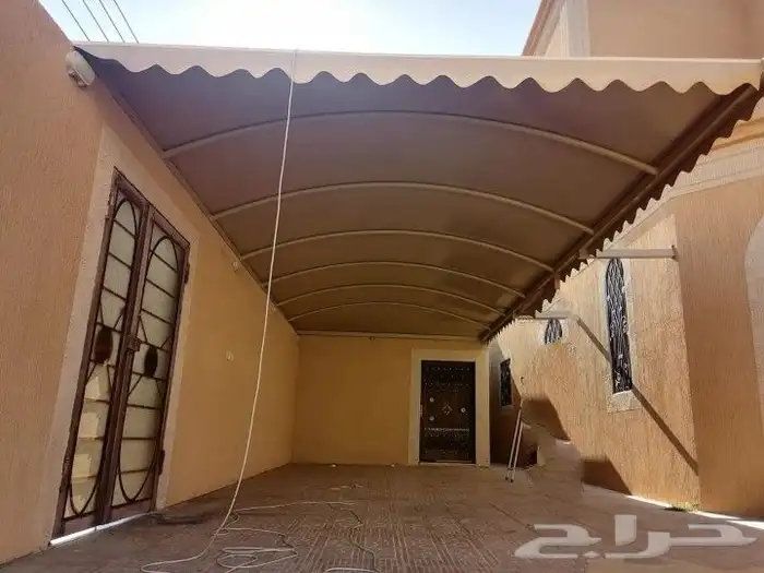 مظلات سواتر جلسات مواقف سيارات هناجر 5