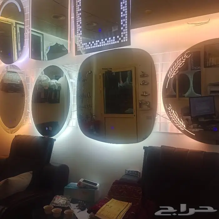 مغاسل ديكور ومرايات ليد 81