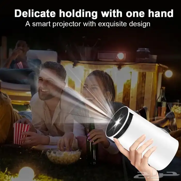 بروجكتر 4k ذكي بداخله نظام كامل 5