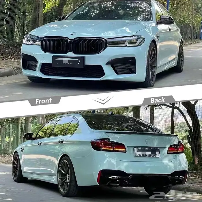 بودي كيت F10 تحويل الى 2022 M5 G30 M TEK مع التركيب 6