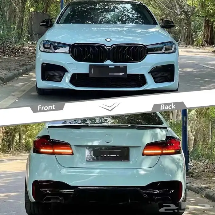 بودي كيت F10 تحويل الى 2022 M5 G30 M TEK مع التركيب 7