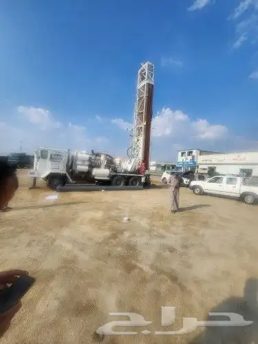 كشف مياه حفار ابارتنزيل مواسير تصوير الابار المحفوره كمرة فل 19