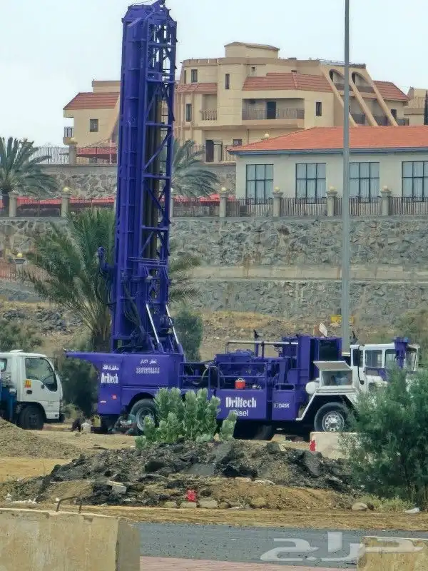 كشف مياه حفار ابارتنزيل مواسير تصوير الابار المحفوره كمرة فل 4