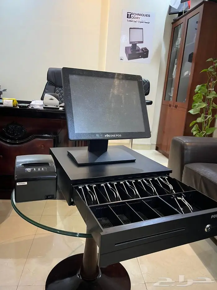 اجهزة كاشير مع البرنامج لجميع الانشطة التجارية 0