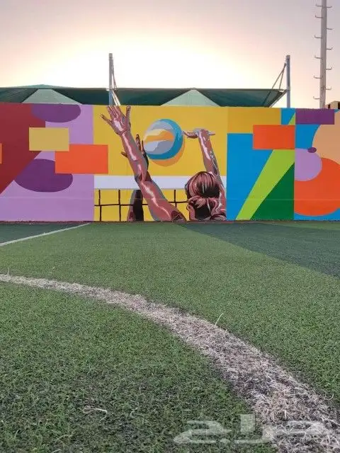 رسام محترف جرافيتي و نحات رسم بارز علي الجدران كافية مغاسل س 5