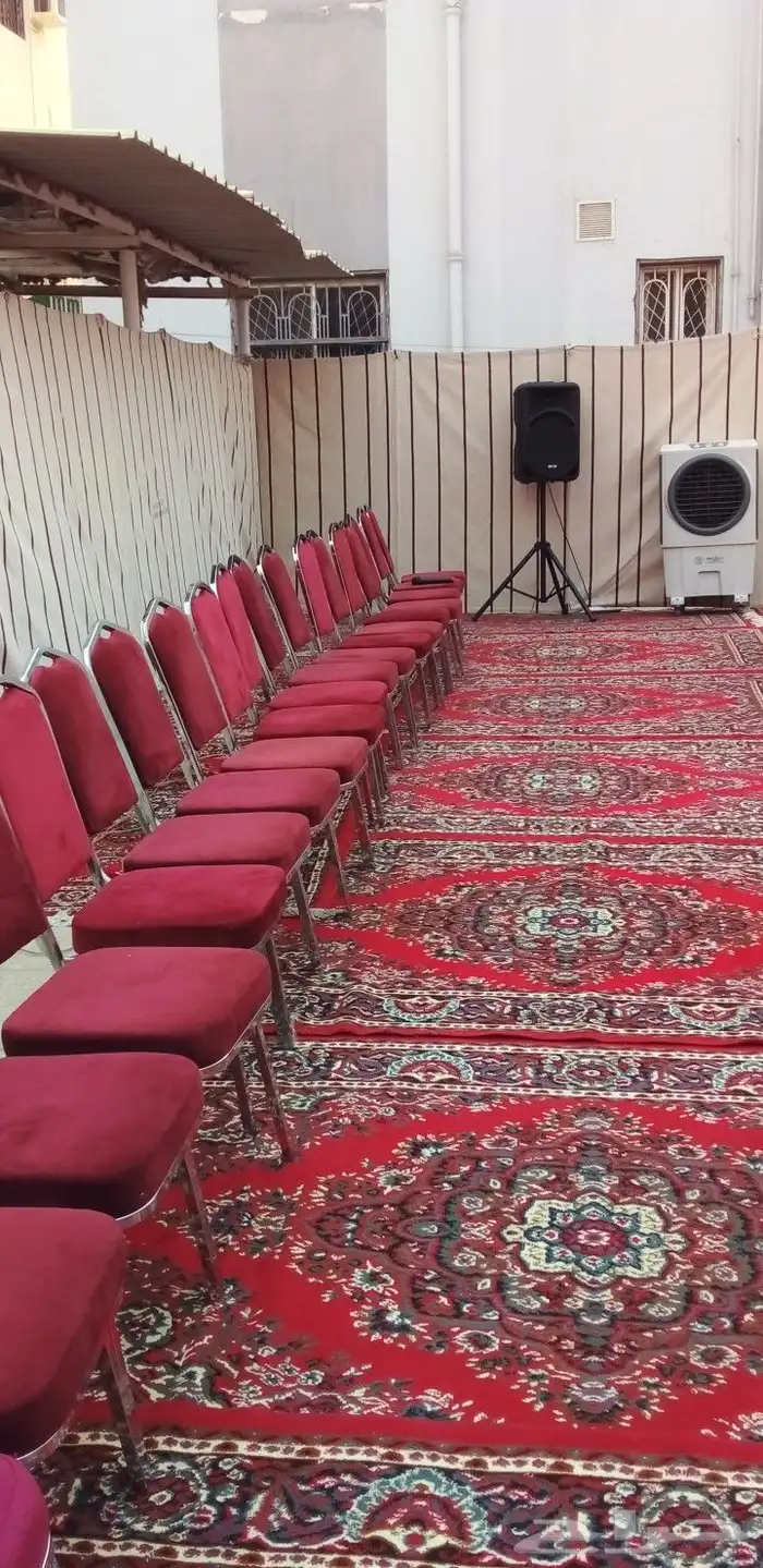تأجير كراسي للعزاء _ تأجير لوازم عزاء مراسم عزاء 1