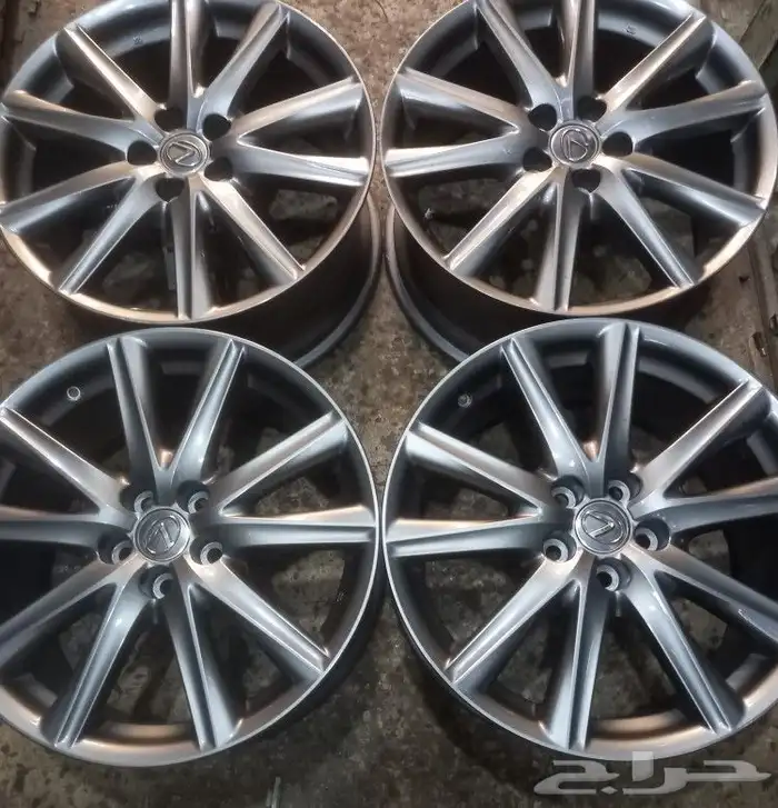 جنوط لكزس350 GS موديل 2015 مقاس19 اصلي وكاله 4