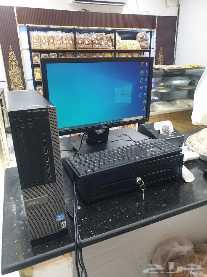 جهاز كاشير مستخدم مع برنامج محاسبي 0