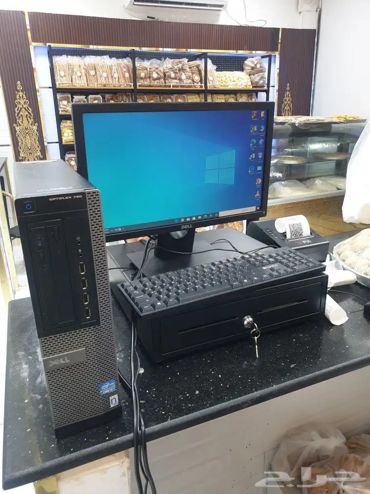 جهاز كاشير مستخدم مع برنامج محاسبي 0