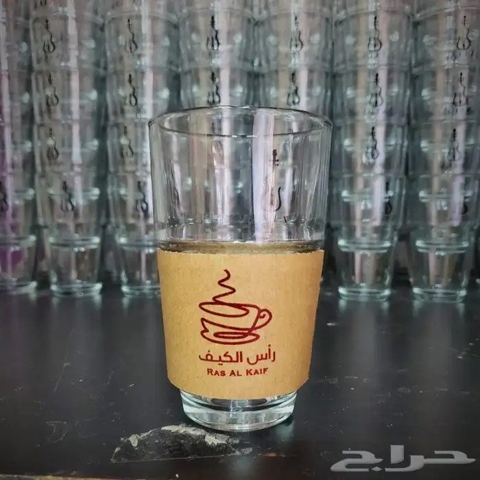 اكواب زجاجيه معاء الطباعه وساده 0