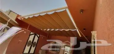 مظلات بي في سي سواتر هناجر شبوك برجولات 8