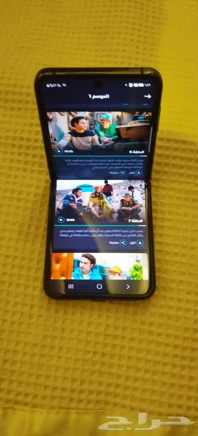 جالكسي فليب 4 حجم 256 استعمال 3 شهور 6