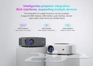 تم توفير بروجكتر اندرويد شامل التوصيل للاحيا القريبه 3