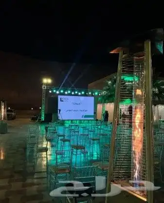 افتتاحات بيمات تراسات بار لد ليازر إضاءة بالونات شاشات الري 0