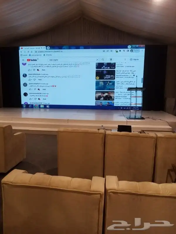 ايجار شاشات عرض كبيره وبلمتر 1