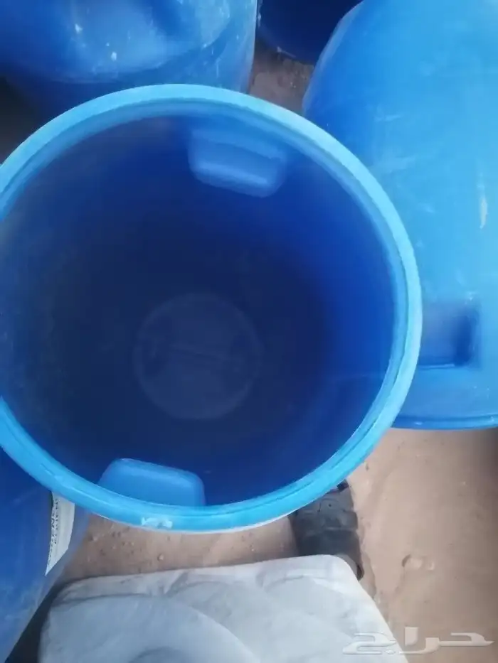 براميل ازرق نضيفه مرا 50كغ حق مويا حق حليب حق مشاتل الزراعيه 2