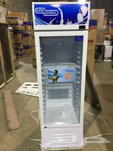 ثلاجه عرض زجاج سوبر جنرال 0
