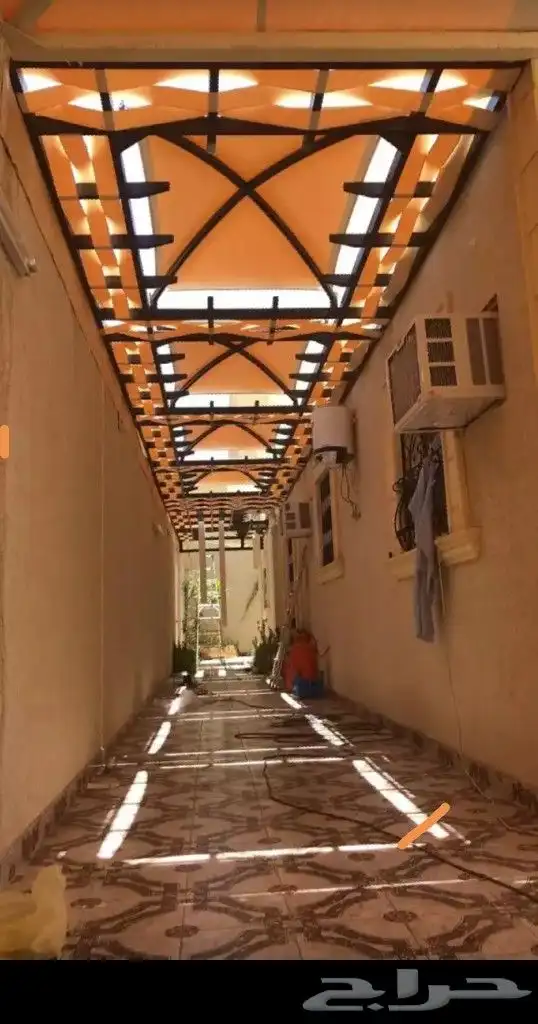 مظلات وسواتر جلسات برجولات هناجر مستودعات موقف 0