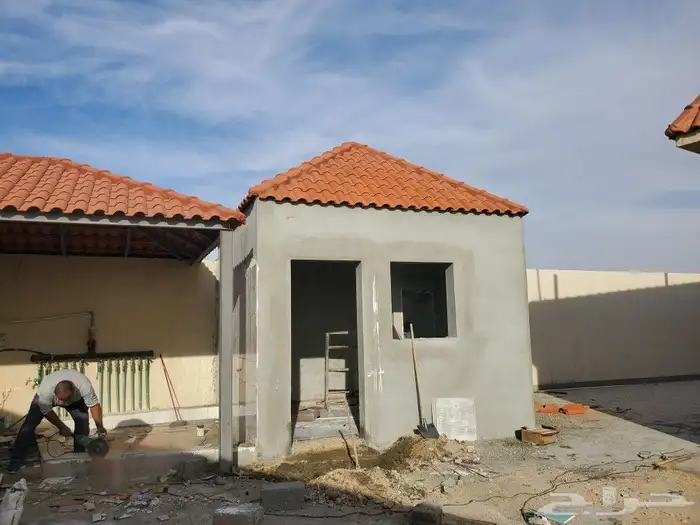 تركيب جميع انواع القرميد وعازوال ماء قرميد اسباني وإيطاليا ر 0