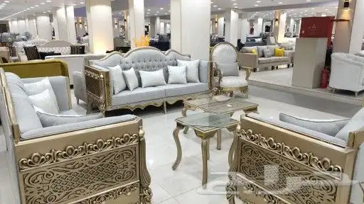 مفروشات كنب متصل و طقم تفصيل تنجيد 1