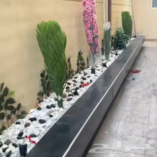 تنسيق الحدائق والشلالات والنوافير والمظلات 2