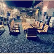 تفصيل كراسي و طولة كلاسيكية من خشب سوادي شريح 5