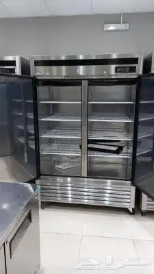 ثلاجات وفريزرات BANCOOL استيل باب مغلق درفة - اللون   استيل 1