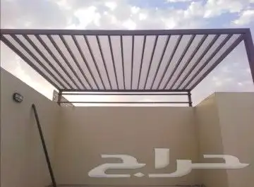 مظلات وسواتر وجلسات وجميع أعمال الحداده 33